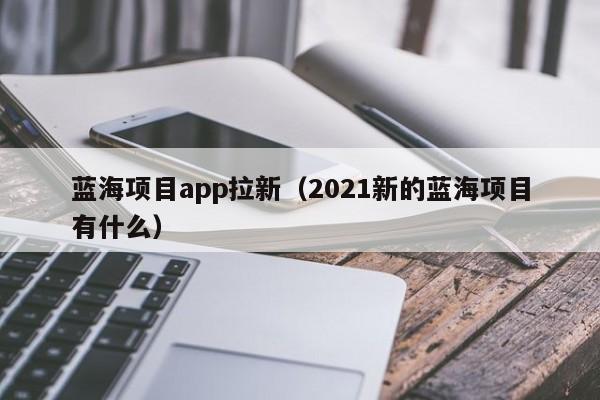 蓝海项目app拉新（2021新的蓝海项目有什么）